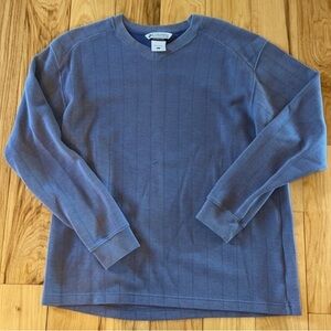 Columbia North Rim II Gee Neck Knit Steel Blue
